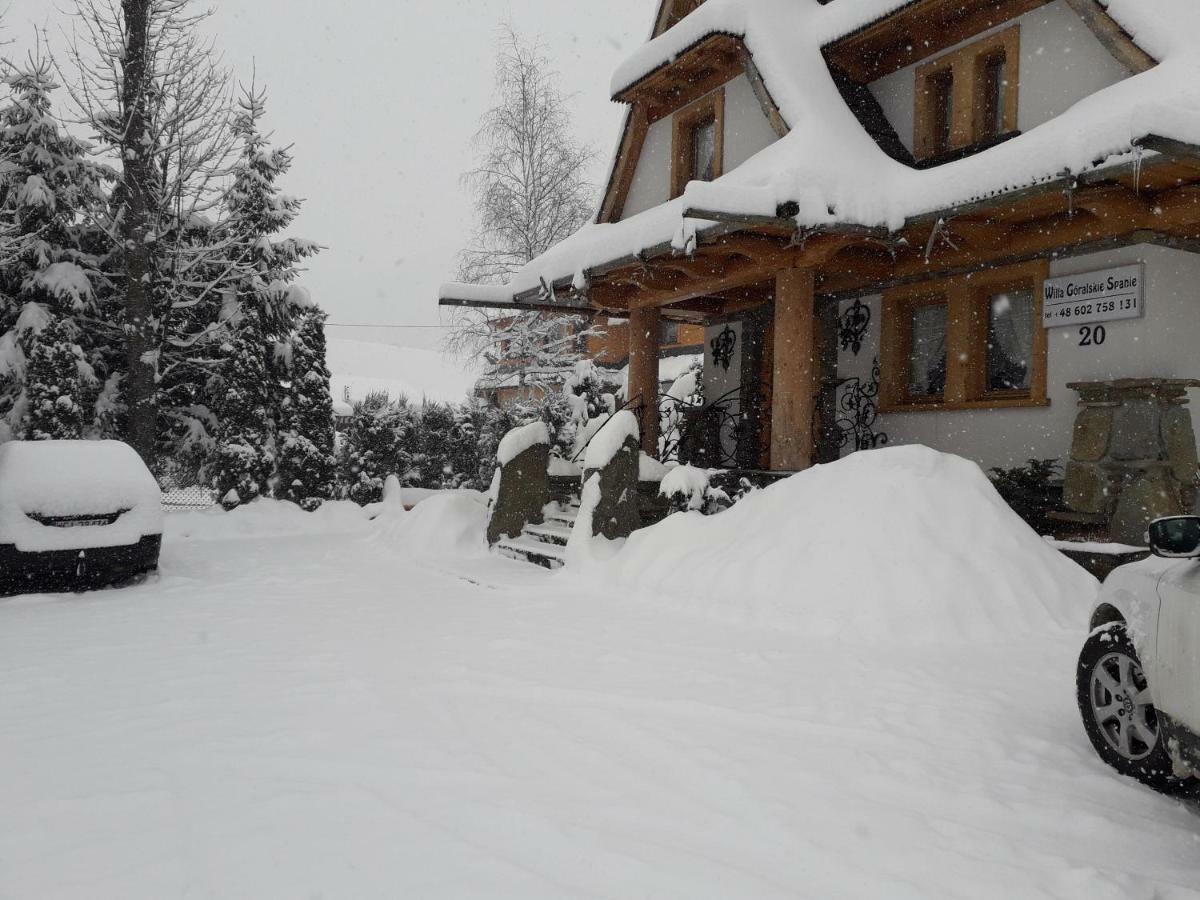 Willa Goralskie Spanie Zakopane Ngoại thất bức ảnh